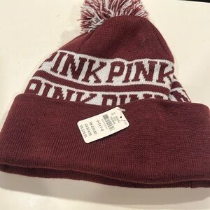 New with tags pink beanie